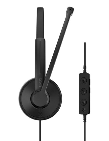 Słuchawki Nauszne Przewodowe Epos Impact 100 Ms Stereo Usb-C + Usb-A