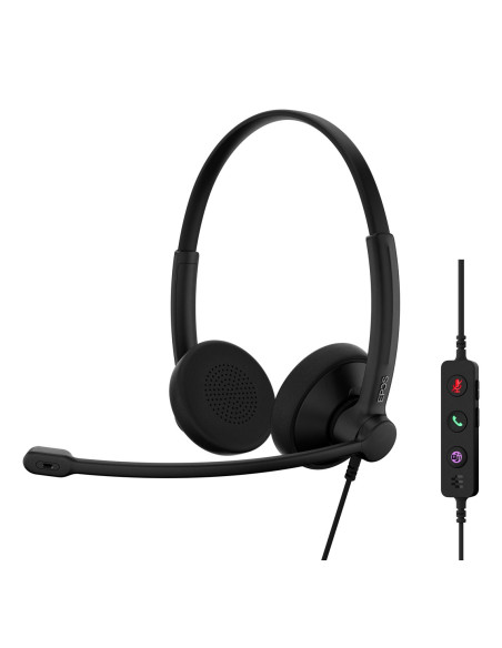 Słuchawki Nauszne Przewodowe Epos Impact 100 Ms Stereo Usb-C + Usb-A