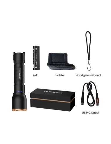 Latarka Duracell Df1500R Gift Box
