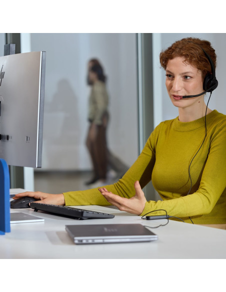 Słuchawki Przewodowe Hp Poly Mission 415 Monaural Usb Wired Headset Classic