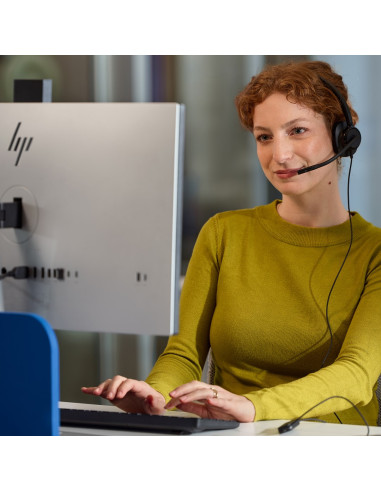 Słuchawki Przewodowe Hp Poly Mission 415 Monaural Usb Wired Headset Classic