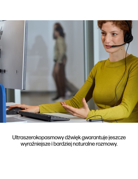 Słuchawki Przewodowe Hp Poly Mission 415 Monaural Usb Wired Headset Classic