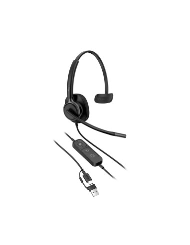 Słuchawki Przewodowe Hp Poly Mission 415 Monaural Usb Wired Headset Classic