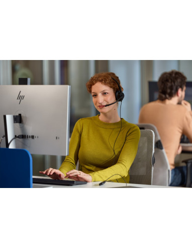 Słuchawki Przewodowe Hp Poly Mission 415 Monaural Usb Wired Headset Classic