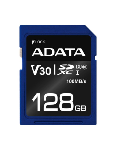 Adata Premier Pro Sdxc 128 Gb Class 10 Uhs-I/U3 V30