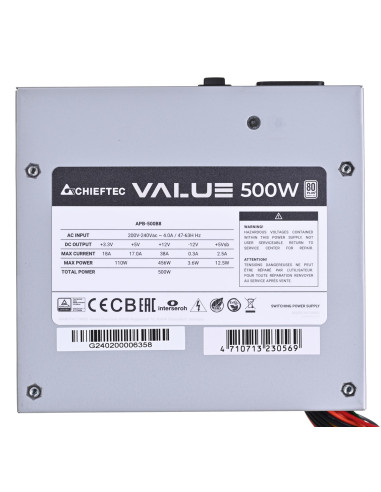 Zasilacz Chieftec Seria Value Apb-500B8 500W
