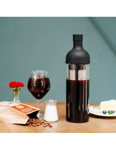 Butelka Cold Brew Z Filterm 750Ml Hario Czarny