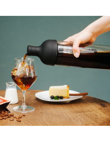 Butelka Cold Brew Z Filterm 750Ml Hario Czarny