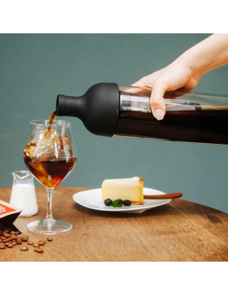 Butelka Cold Brew Z Filterm 750Ml Hario Czarny