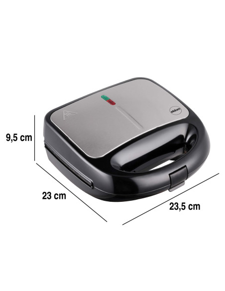 Eldom Opiekacz Wielofunkcyjny 5 In 1 St250 850W Wymienne Płyty: Sandwich, Grill, Gofry, Orzeszki, Mini Pączki