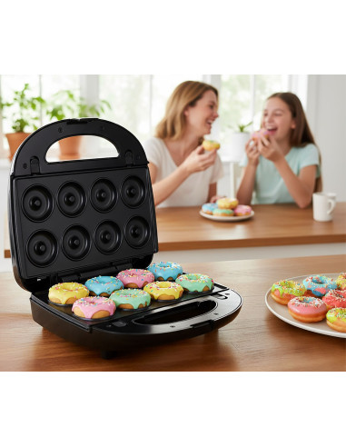 Eldom Opiekacz Wielofunkcyjny 5 In 1 St250 850W Wymienne Płyty: Sandwich, Grill, Gofry, Orzeszki, Mini Pączki