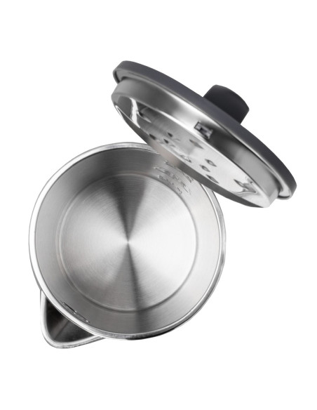 Eldom Czajnik Bezprzewodowy C515S Orra 1,8L 2000W, Szary, 5 Programów 45,55,70,85,100°C, Podtrzymywanie Temperatury