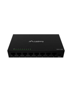 Lanberg Switch Dsm1-1008 8X1Gb/S Niezarządzalny Gigabit Ethernet 12V (Obudowa Metalowa)