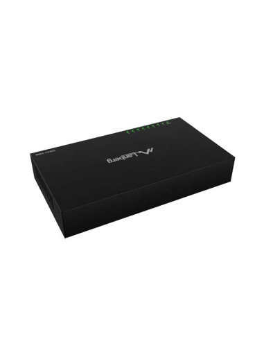 Lanberg Switch Dsm1-1008 8X1Gb/S Niezarządzalny Gigabit Ethernet 12V (Obudowa Metalowa)