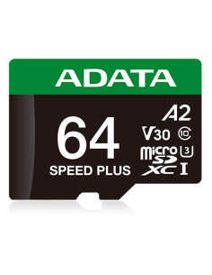Adata Speed Plus Microsdxc 64 Gb Class 3 Uhs-I/U3 A2 V30
