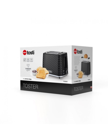 Eldom Toster Tosti,Nadstawka Na Bułki,System Odmra