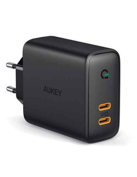 Aukey Pa-D2 Ładowarka Sieciowa 36W 2Xusb-C Pd
