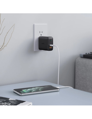Aukey Pa-D2 Ładowarka Sieciowa 36W 2Xusb-C Pd