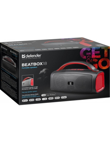 Defender Głośnik Bluetooth 5.4 Beatbox 18 20W 65218