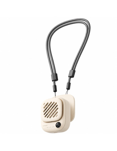 Aecooly Click 01 Mini Przenośny Wentylator Na Szyję - Beżowy