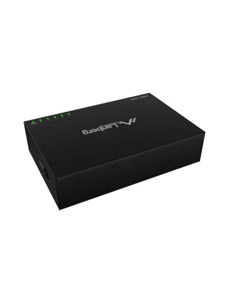 Lanberg Switch Dsm1-1005 5X1Gb/S Niezarządzalny Gigabit Ethernet Desktop 12V (Obudowa Metalowa)