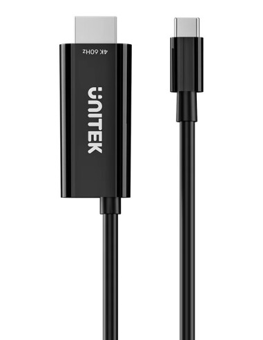 Unitek Kabel Usb-C - Hdmi 4K60Hz Z Portem Pd 100W M/M