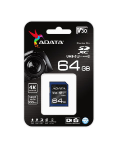 Adata Premier Pro Sdxc 64 Gb Class 10 Uhs-I/U3 V30 2