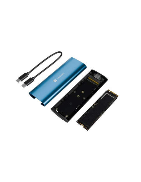 Natec Obudowa Ssd Rhino M.2 Nvme Lite Usb-C 3.2