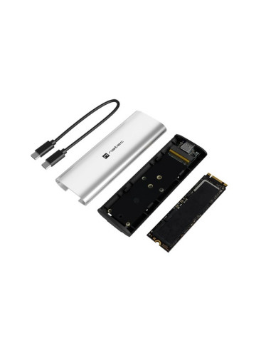 Natec Obudowa Ssd Rhino M.2 Nvme Lite Usb-C 3.2
