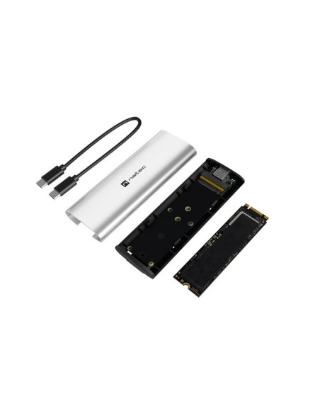 Natec Obudowa Ssd Rhino M.2 Nvme Lite Usb-C 3.2