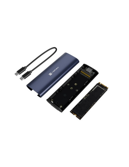 Natec Obudowa Ssd Rhino M.2 Nvme Lite Usb-C 3.2