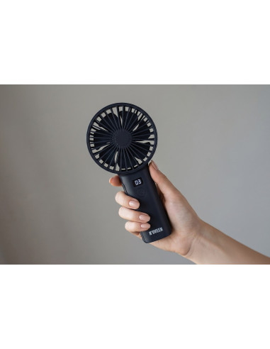 Wentylator Ręczno-Biurkowy Akumulatorowy Usb Noveen F120