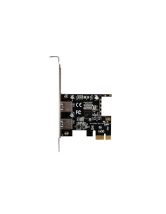 Lanberg Karta Pci-E X1 -  2X Usb-A 3.1 Gen1 Śledź Low Profile Pce-Us3-002