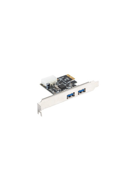Lanberg Karta Pci-E X1 -  2X Usb-A 3.1 Gen1 Śledź Low Profile Pce-Us3-002