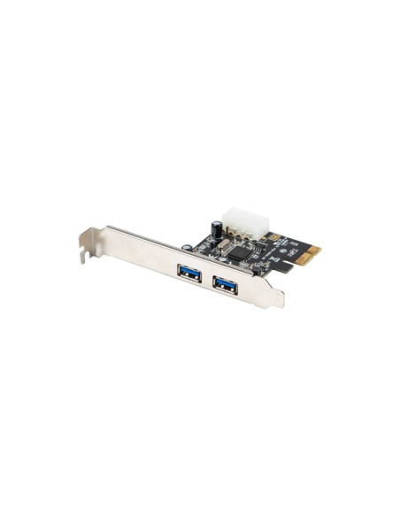 Lanberg Karta Pci-E X1 -  2X Usb-A 3.1 Gen1 Śledź Low Profile Pce-Us3-002