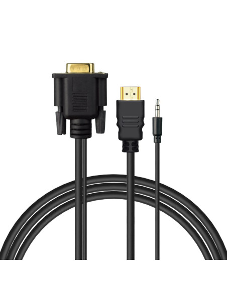 Savio Kable/Adapter Hdmi-Vga Cl-198