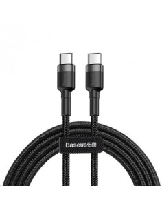 Baseus Kabel Cafule Pd 2.0, Qc 3.0, 60W, 2M (Czarn