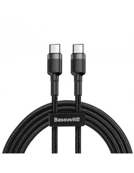 Baseus Kabel Cafule Pd 2.0, Qc 3.0, 60W, 2M (Czarn