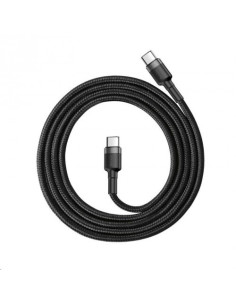 Baseus Kabel Cafule Pd 2.0, Qc 3.0, 60W, 2M (Czarn 2