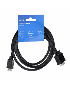 Savio Kabel Vga (M) – Vga (M) Ekranowany + 2 Feryty 1,8M Cl-202