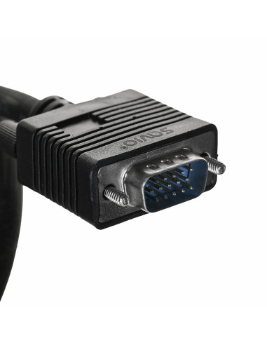 Savio Kabel Vga (M) – Vga (M) Ekranowany + 2 Feryty 1,8M Cl-202
