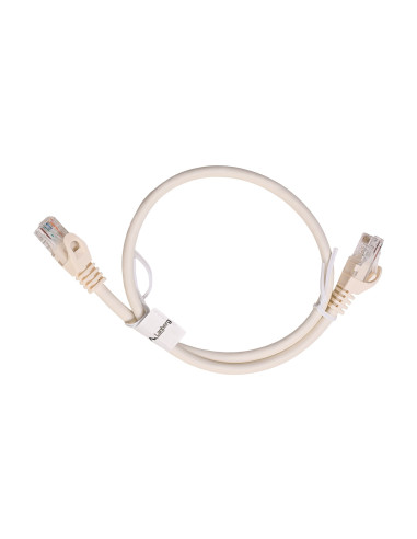 Patchcord U/Utp Lanberg Pcu6-10Cc-0050-W (Rj45 - Rj45   0,50M  Utp  Kat. 6  Kolor Biały)