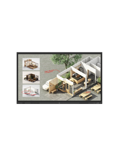 Lg Createboard Standard Tablica Interaktywna 190,5 Cm (75") 3840 X 2160 Px Ekran Dotykowy Czarny