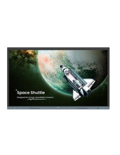 Benq Re6504 Interaktywny Płaski Panel 165,1 Cm (65") 450 Cd/M2 4K Ultra Hd Czarny, Szary Ekran Dotykowy Procesor Wbudowany Andro 2