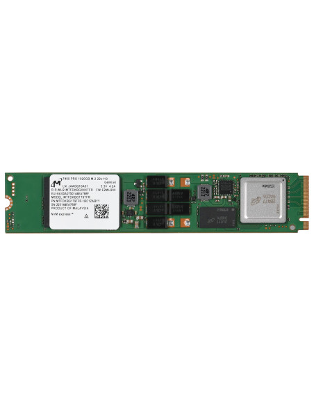 Dysk Ssd Micron 7450 Pro 1.92Tb M.2 (22X110) Nvme Gen4 Mtfdkbg1T9Tfr-1Bc1Zabyyt (Dwpd 1) Tray