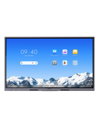 Hikvision Ds-D5C75Rb/A2L Signage Display Interaktywny Płaski Panel 190,5 Cm (75") Led Wi-Fi 480 Cd/M2 4K Ultra Hd Szary Ekran Do
