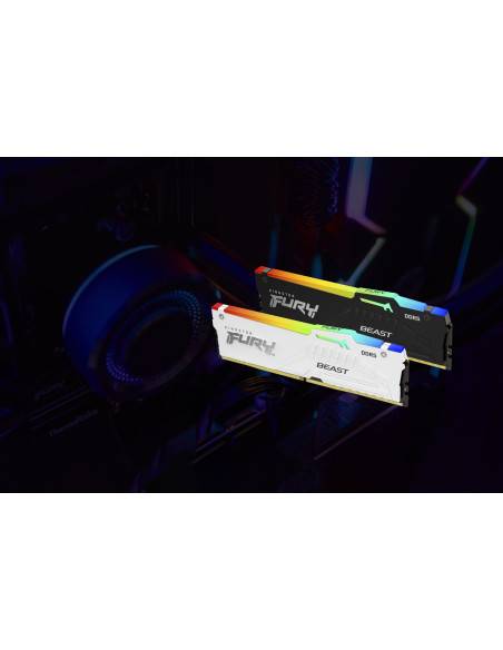 Kingston Ddr5 128Gb 5600Mt/S Cl36 Dimm Kitx2 Fury Beast Rgb