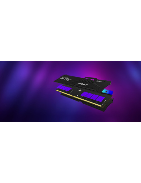 Kingston Ddr5 128Gb 5600Mt/S Cl36 Dimm Kitx2 Fury Beast Rgb