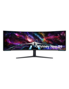 Samsung G95Nc Monitor Komputerowy 144,8 Cm (57") 7680 X 2160 Px Dual Uhd Qled Biały 2