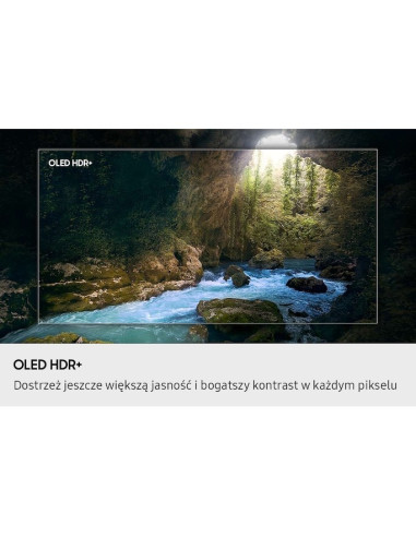 Samsung Qe77S90Fae 195,6 Cm (77") 4K Ultra Hd Smart Tv Wi-Fi Czarny